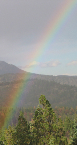 rainbow over arr